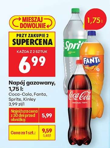 Napój gazowany, 1,75 l