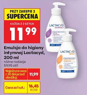 Emulsja do higieny intymnej Lactacyd 200 ml