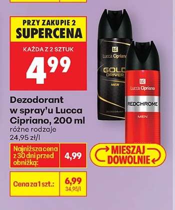 Dezodorant w spray’u Lucca Cipriano, 200 ml