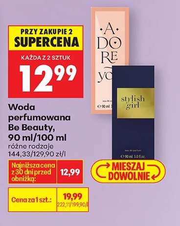 Woda perfumowana Be Beauty, 90 ml/100 ml