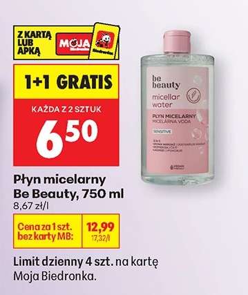 Płyn micelarny Be Beauty, 750 ml