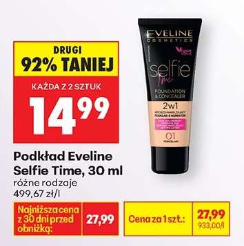 Podkład Eveline Selfie Time, 30 ml