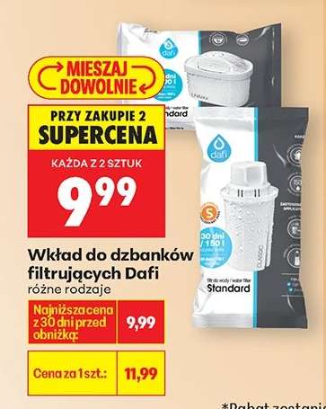 Wkład do dzbanków filtrujących Dafi
