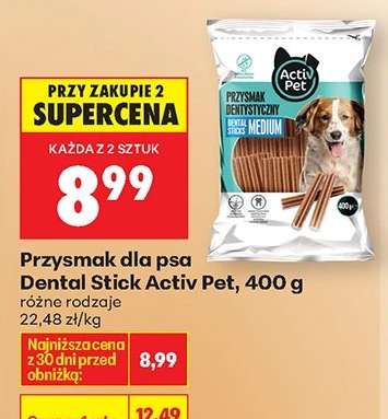 Przysmak dla psa Dental Stick Activ Pet 400 g