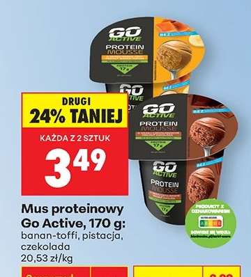 Mus proteinowy Go Active, 170 g