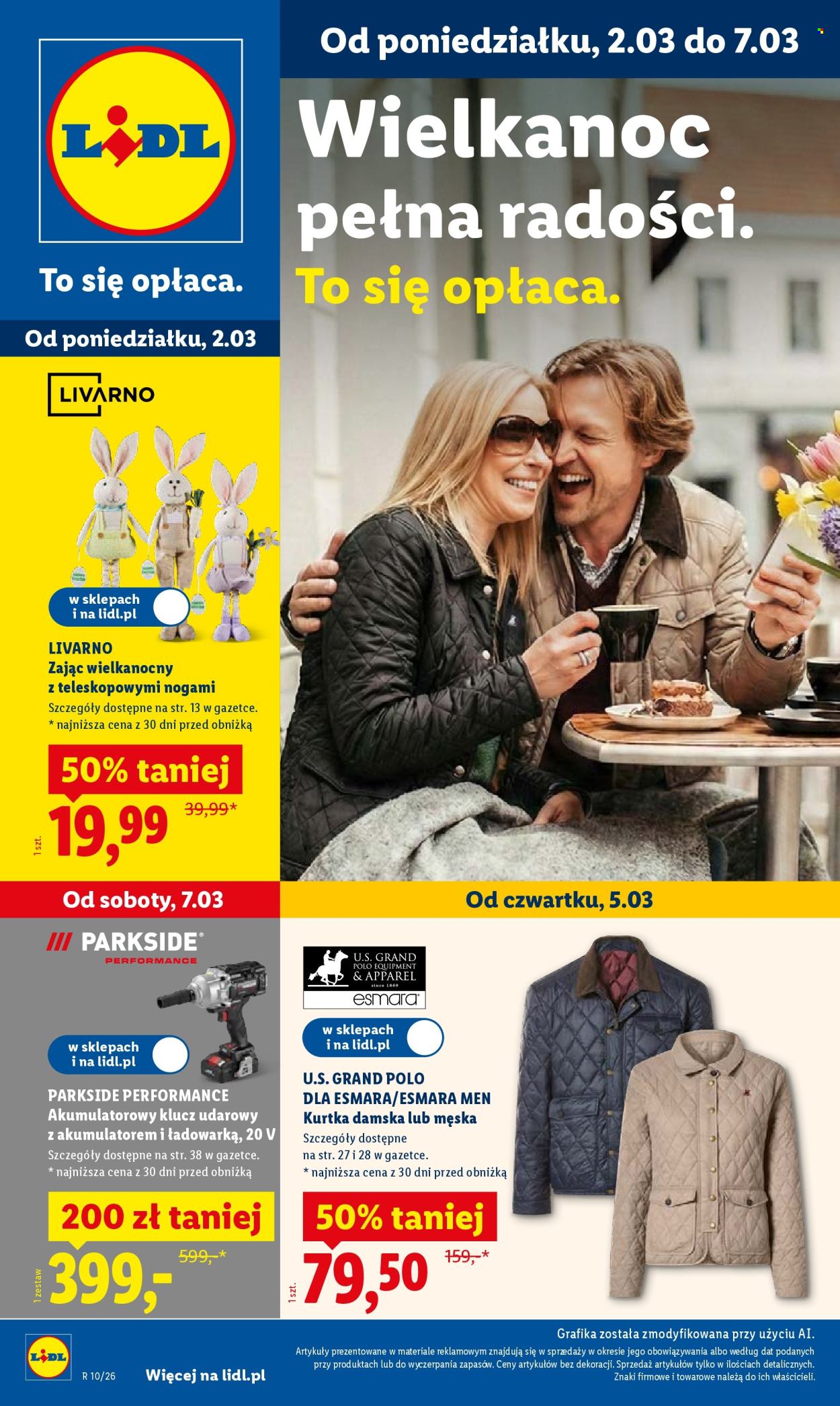 Gazetka Lidl - 2.03.2026 - 7.03.2026. Strona 1