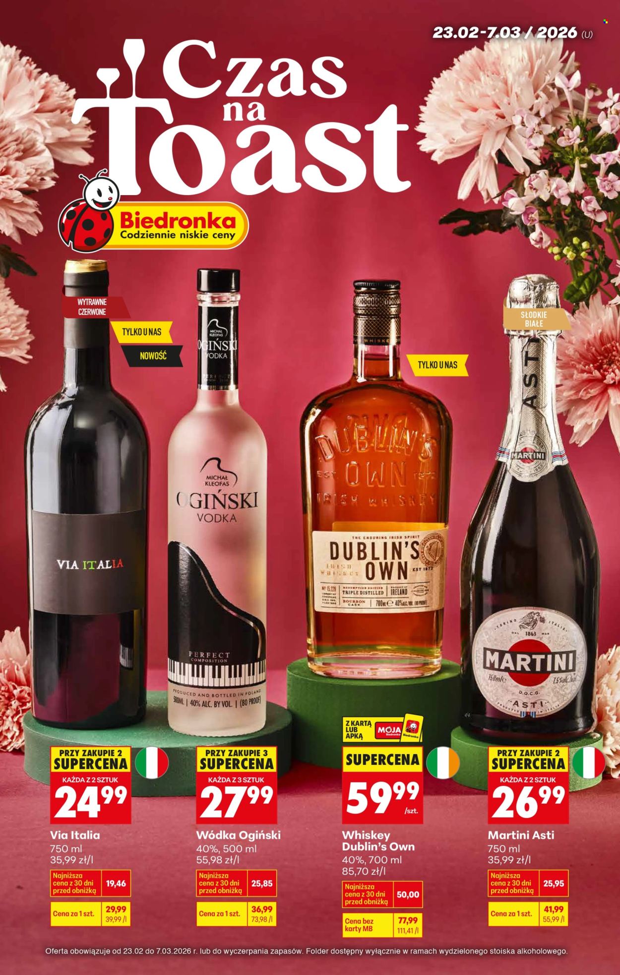Gazetka Biedronka - 23.02.2026 - 7.03.2026. Strona 1