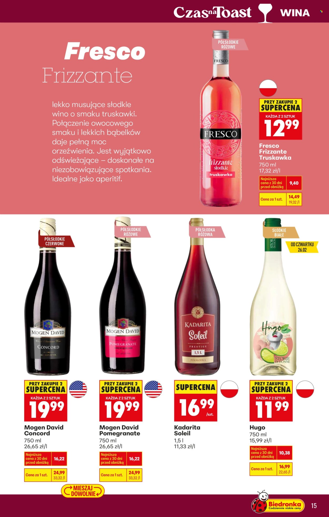 Gazetka Biedronka - 23.02.2026 - 7.03.2026. Strona 15