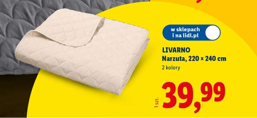 LIVARNO Narzuta, 220 x 240 cm
