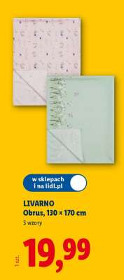 LIVARNO Obrus, 130 x 170 cm