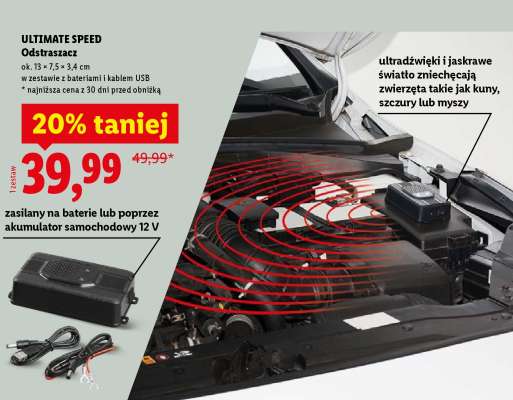 ULTIMATE SPEED Odstraszacz