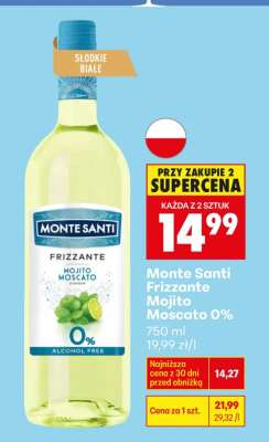 Monte Santi Frizzante Mojito Moscato 0%