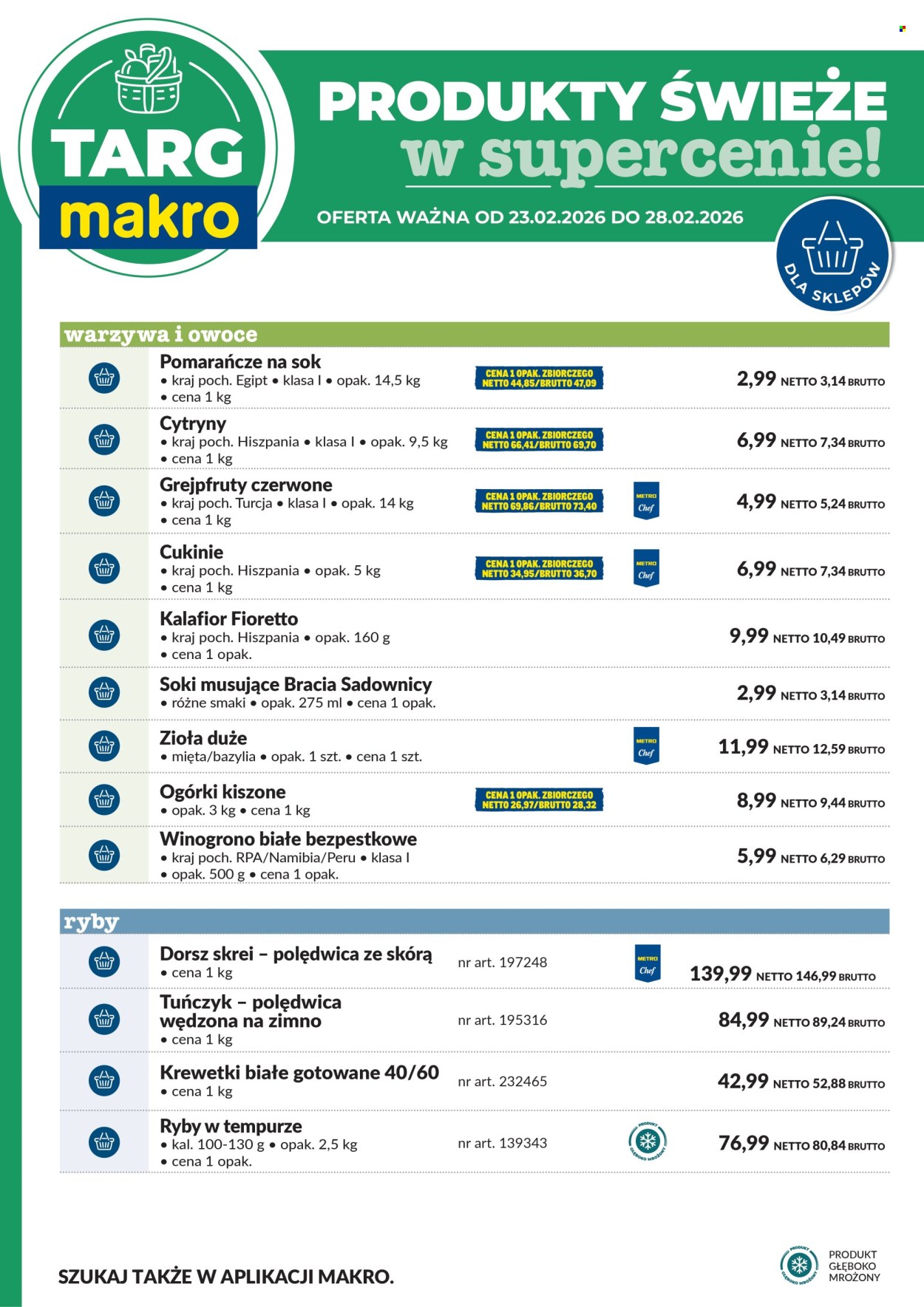 Gazetka Makro - 23.02.2026 - 28.02.2026. Strona 6