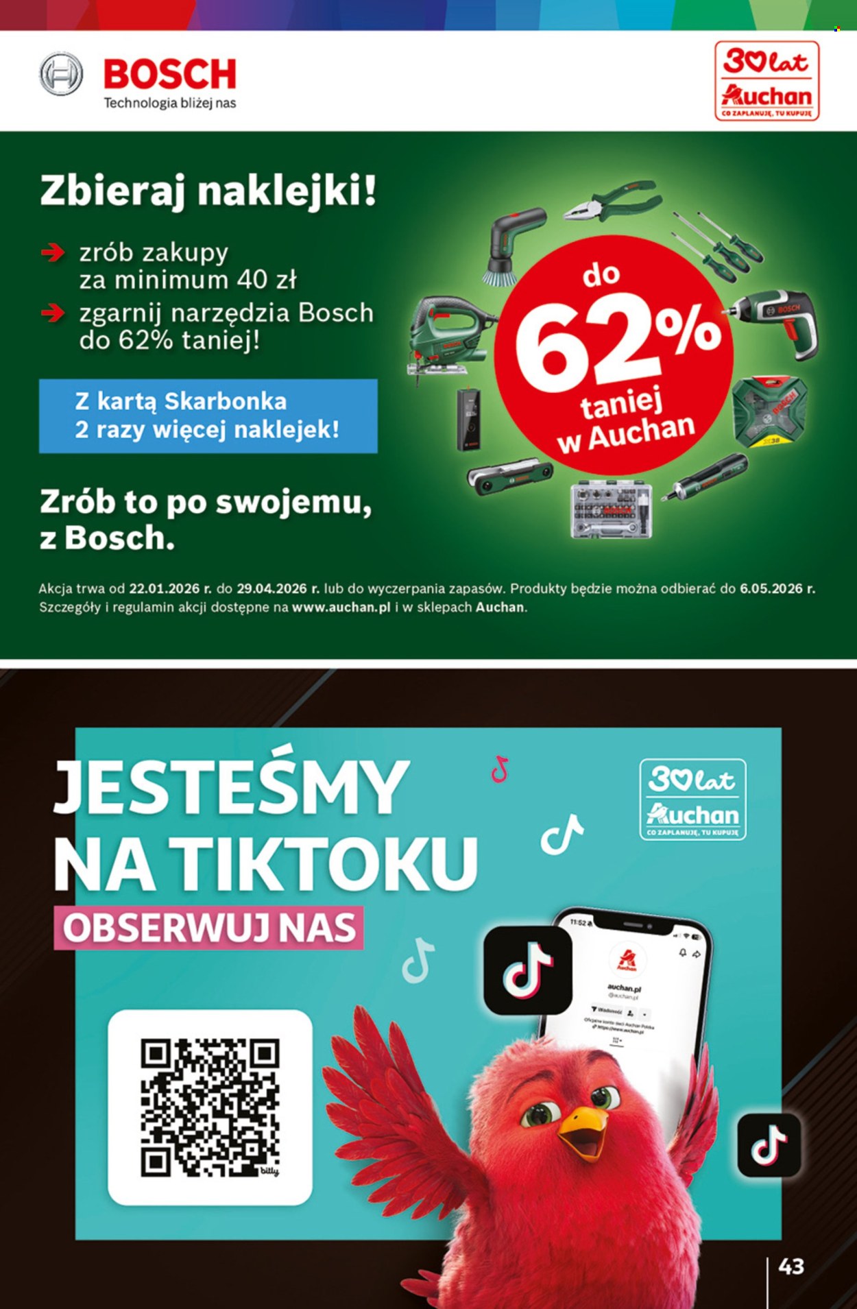 Gazetka Auchan - 26.02.2026 - 4.03.2026. Strona 43
