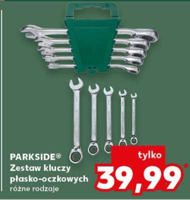 PARKSIDE® Zestaw kluczy płasko-oczkowych