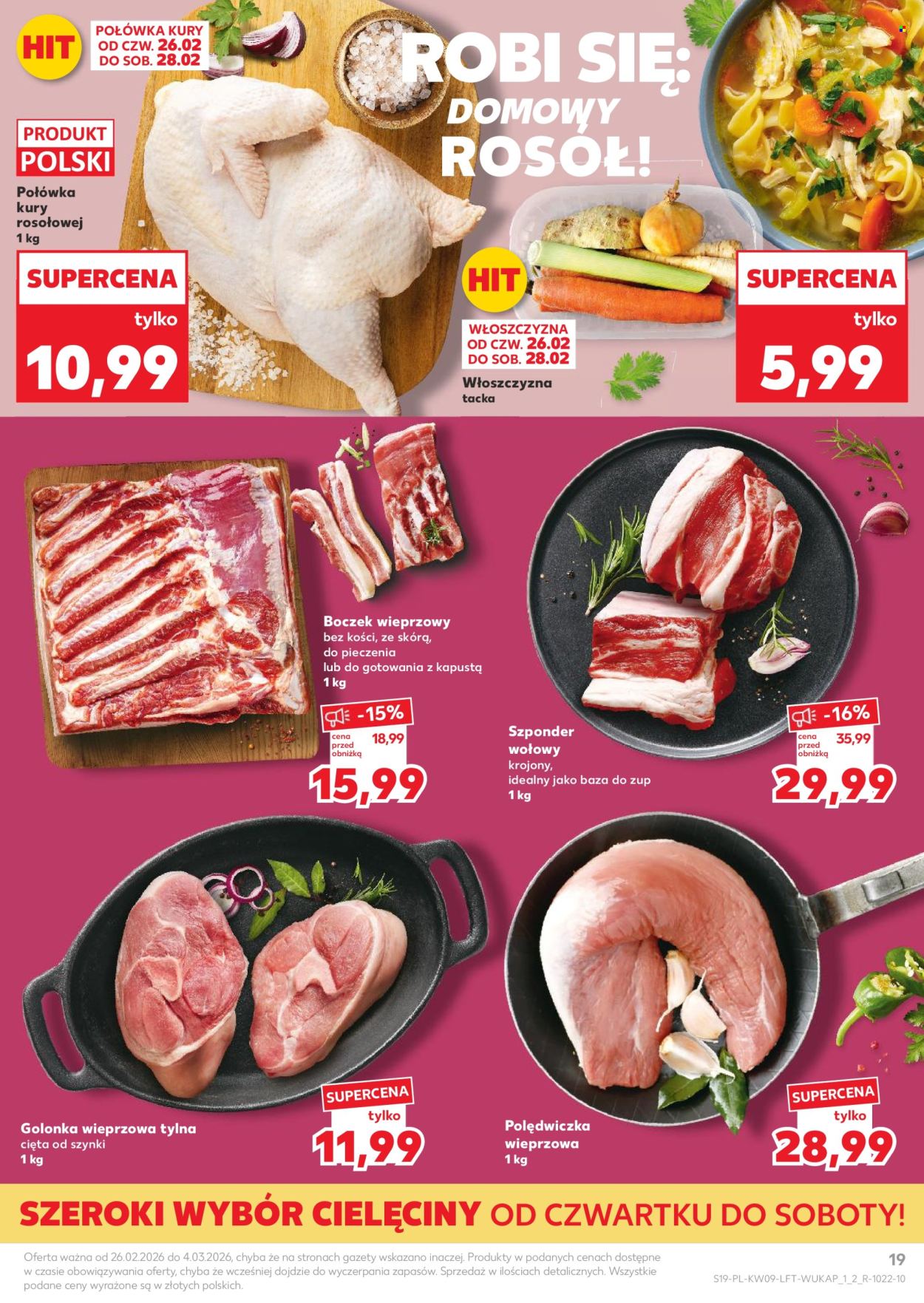 Gazetka Kaufland - 26.02.2026 - 4.03.2026. Strona 19