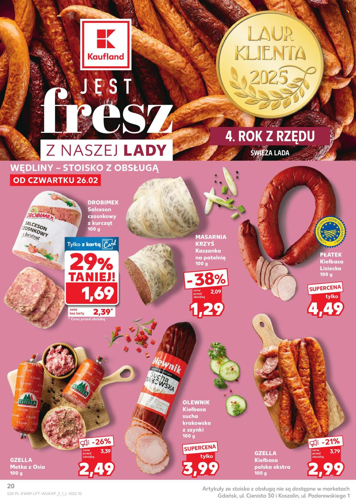 Gazetka Kaufland - 26.02.2026 - 4.03.2026. Strona 20