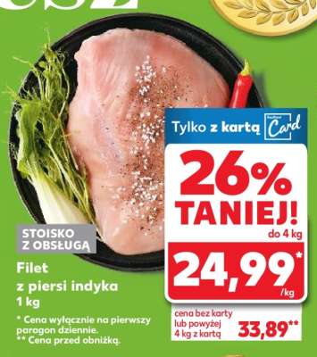 Filet z piersi indyka 1 kg