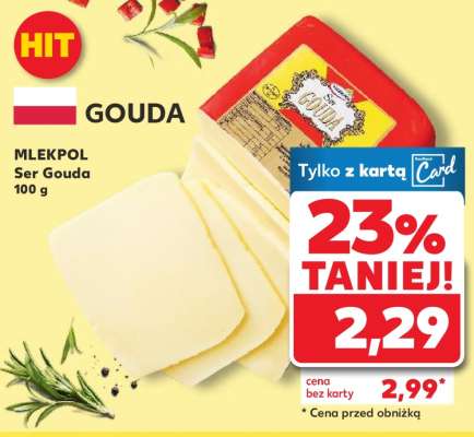 MLEKPOL Ser Gouda 100 g