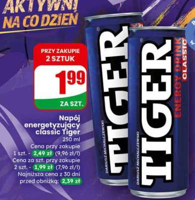 Napój energetyzujący Classic Tiger