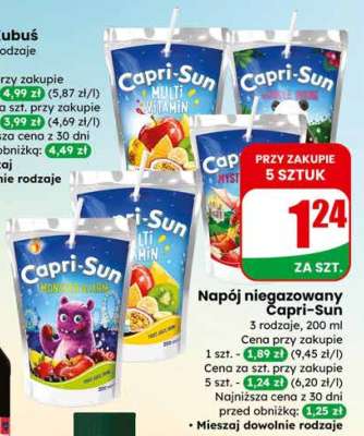 Napój niegazowany Capri-Sun
