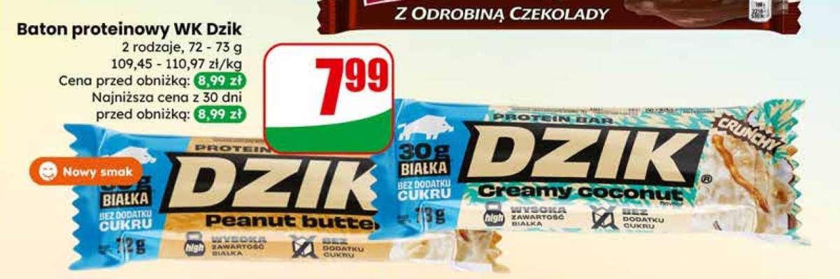 Baton proteinowy WK Dzik