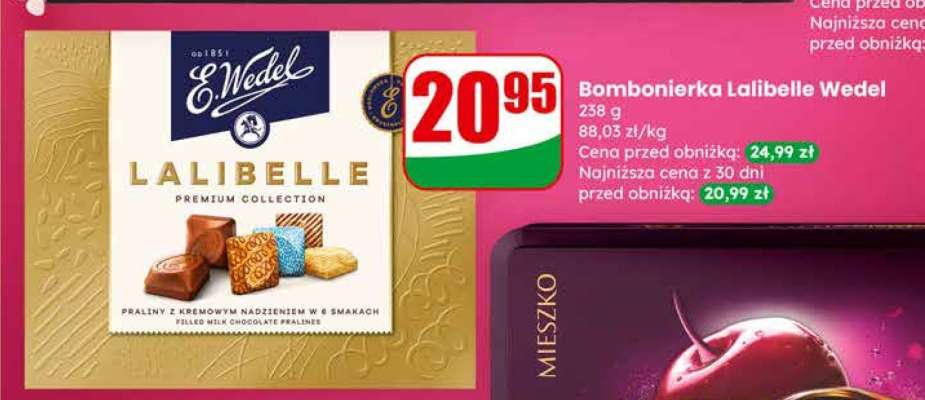 Bombonierka LALIBELLE WEDEL