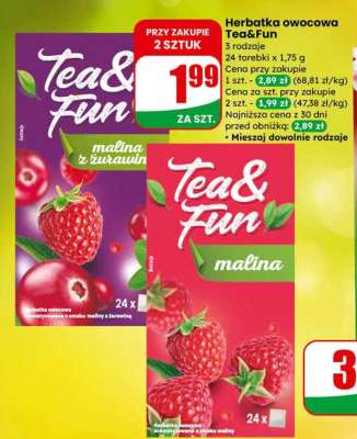 Herbatka owocowa Tea&Fun