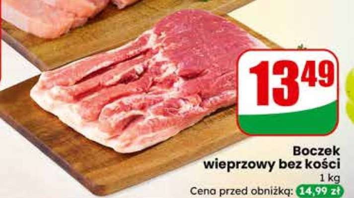 Boczek wieprzowy bez kości