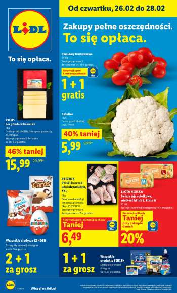 Gazetka Lidl - 26.02.2026 - 28.02.2026.