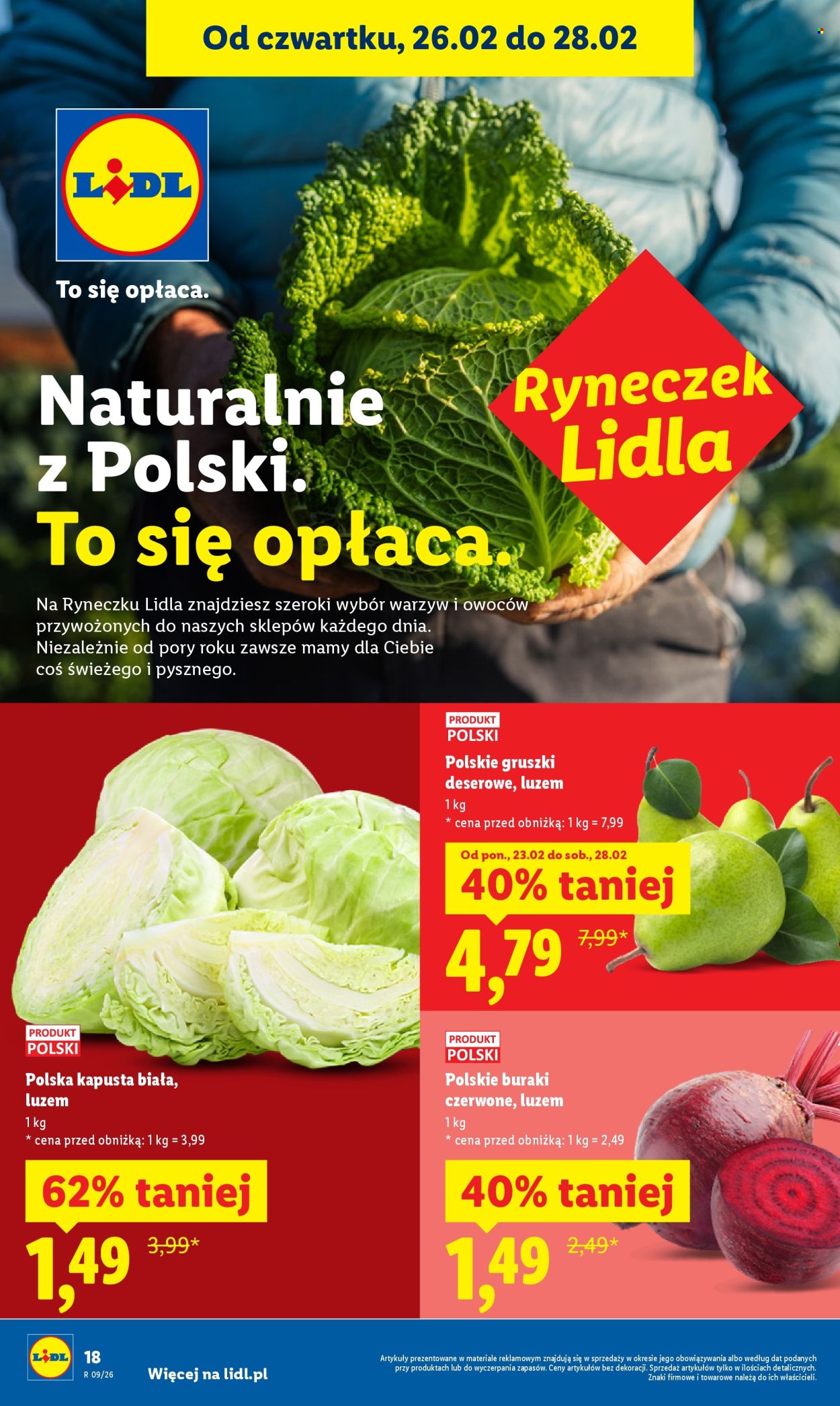 Gazetka Lidl - 26.02.2026 - 28.02.2026. Strona 18