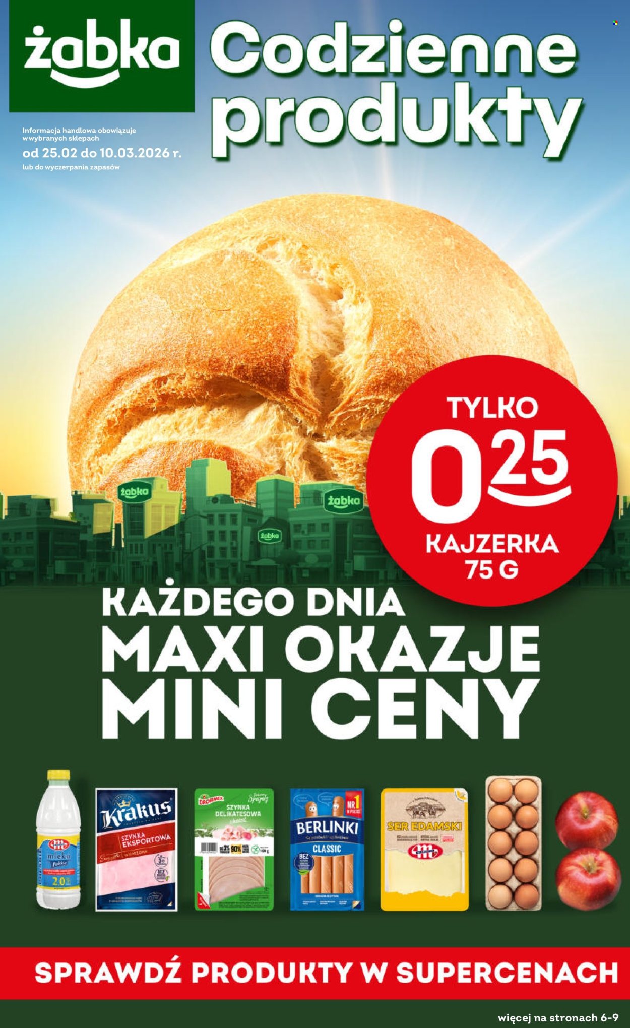 Gazetka Żabka - 25.02.2026 - 10.03.2026. Strona 1