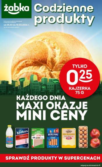 Gazetka Żabka - 25.02.2026 - 10.03.2026.
