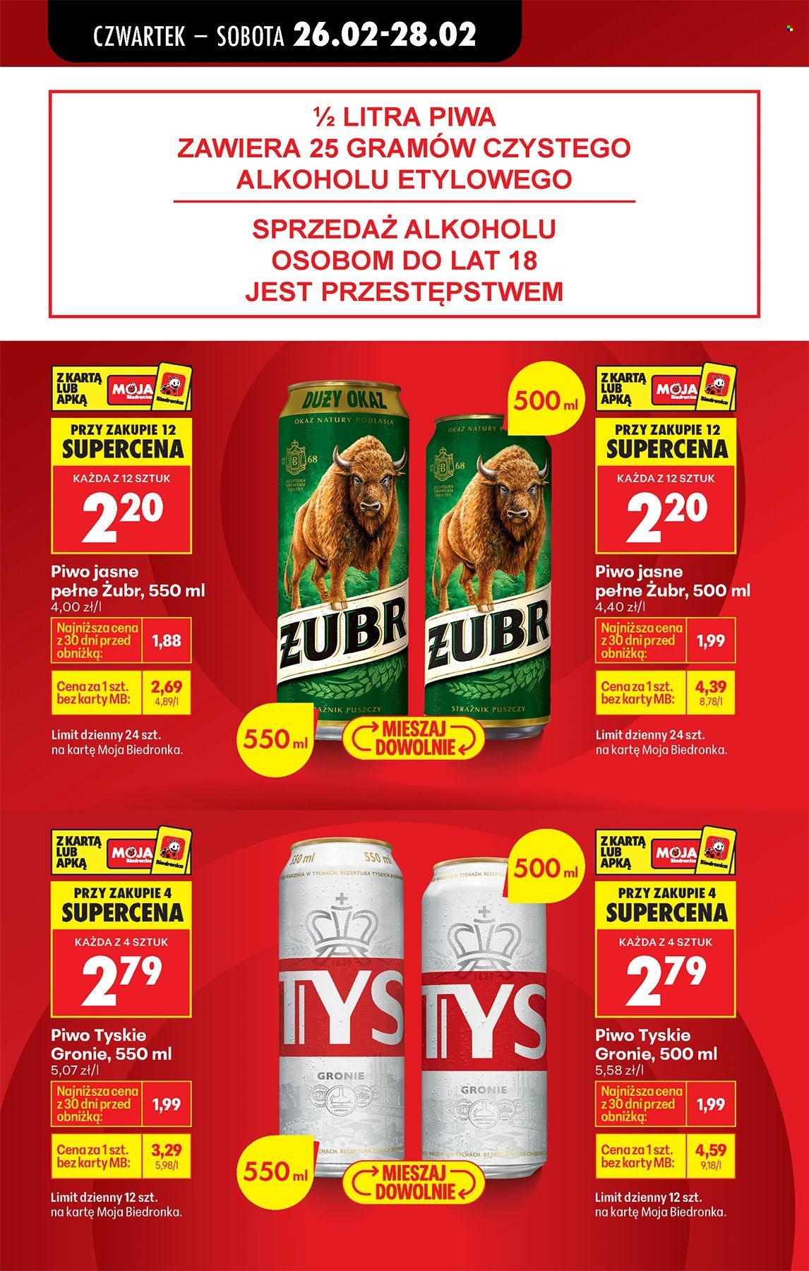 Gazetka Biedronka - 26.02.2026 - 4.03.2026. Strona 16