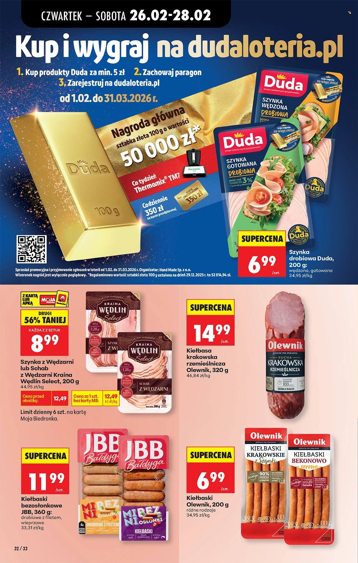 Gazetka Biedronka - 26.02.2026 - 4.03.2026. Strona 32