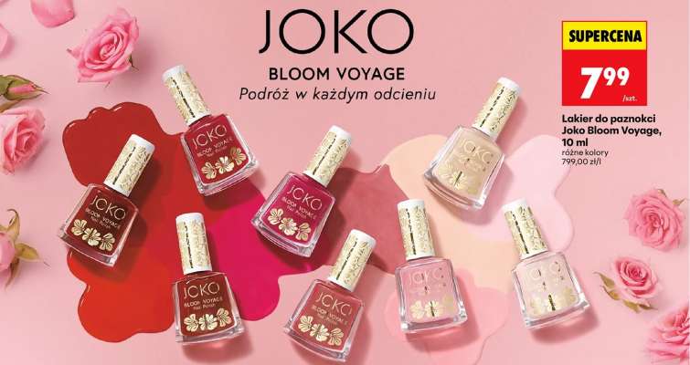 Lakier do paznokci Joko Bloom Voyage, 10 ml