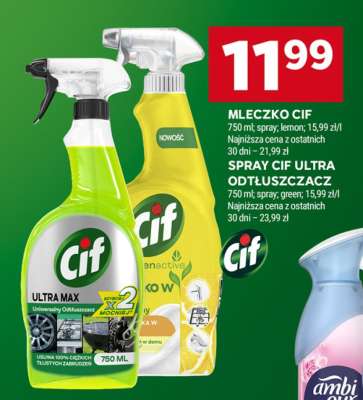 SPRAY CIF ULTRA ODTŁUSZCZACZ