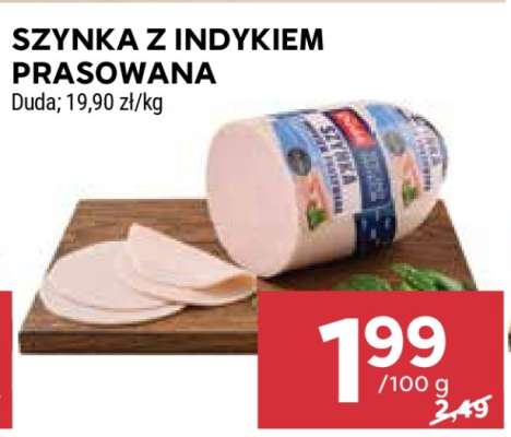 Szynka z indykiem prasowana*
