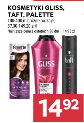 Kosmetyki Gliss, Taft, Palette