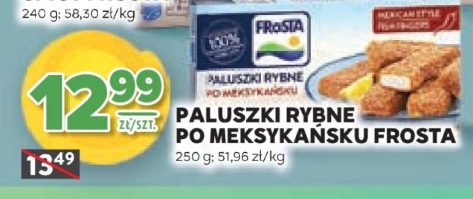 PALUSZKI RYBNE PO MEKSYKAŃSKU FROSTA