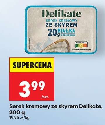 Serek kremowy ze skyrem Delikate, 200 g