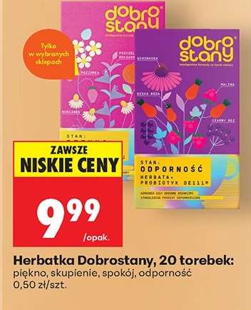 Herbatka Dobrostany, 20 torebek