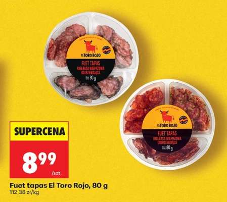 Fuet tapas El Toro Rojo, 80 g