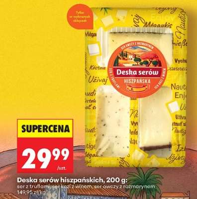 Deska serów hiszpańskich