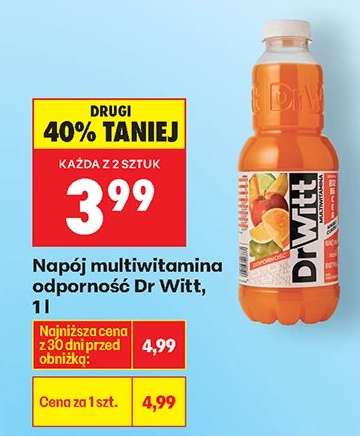 Napój multiwitamina odporność Dr Witt, 1 l