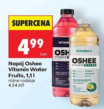 Napój Oshee Vitamin Water Fruits, 1,1l