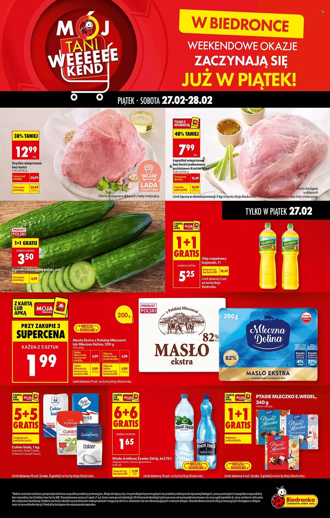 Gazetka Biedronka - 27.02.2026 - 28.02.2026. Strona 1