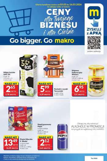 Gazetka Makro - 3.03.2026 - 16.03.2026.