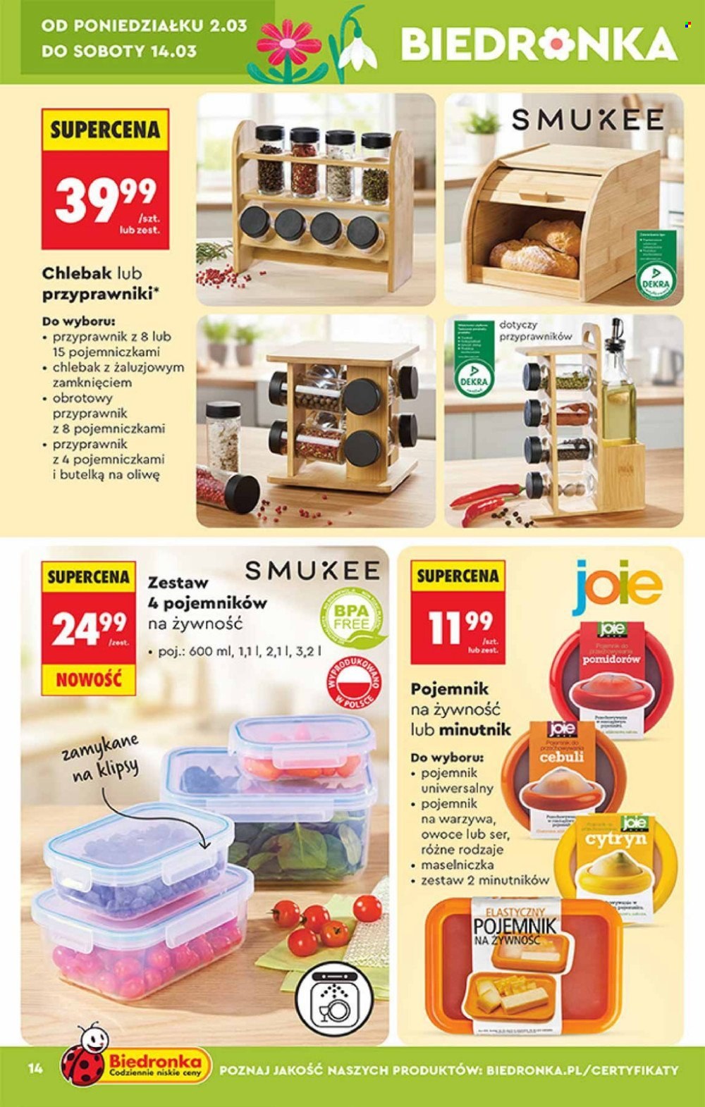 Gazetka Biedronka - 28.02.2026 - 18.03.2026. Strona 14