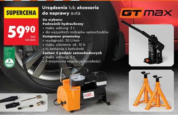 Urządzenia lub akcesoria do naprawy auta